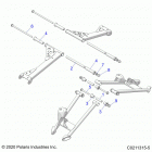 SCRAMBLER 850 48 Suspension, rear control arm mounting - a20sva85a3...