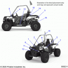 ACE 150 EFI MD (A21HAB15N2) Body, decals - a21hab15n2 (900211)
