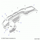 SPORTSMAN 450 HO EPS (A21SEE50A1/A5/CA1/CA5) Body, rear bumper - a21see50a1  /  a5  /  ca1  /  ...