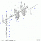SPORTSMAN 450 HO EPS (A21SEE50A1/A5/CA1/CA5) Suspension, torsion bar - a21see50a1  /  a5  /  ca...