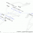 SCRAMBLER XP 1000 55 Suspension, front a-arm, mounting - a20sge95ak (c1...