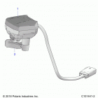 SCRAMBLER XP 1000 55 Steering, controls, throttle asm. - a20sge95ak (c1...