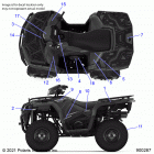 SPORTSMAN 570 UTILITY EPS (A21SEJ57A1/A3/A5/B1/B3/B5) Body, decals - a21sej57a1  /  a3  /  a5  /  b1  / ...