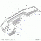 SPORTSMAN 450 HO EPS (A21SEE50A1/A5/CA1/CA5) Body, rear bumper - a21see50a1  /  a5  /  ca1  /  ...