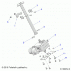 SCRAMBLER XP 1000 55 Steering, steering post asm. - a21sge95fk  /  s95c...
