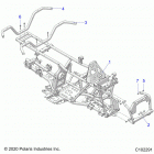 SPORTSMAN 570 HUNTER PACKAGE (A21SHD57A9) Chassis, frame - a21shd57a9 (c102291)