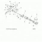 ACE 150 EFI MD (A21HAB15N2) Brakes, pedal and master cylinder mounting - a21ha...