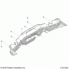 SPORTSMAN 850 EPS 48 Body, rear bumper - a21sxe85a9  /  af  /  ap  /  c...
