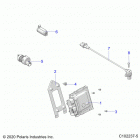 SPORTSMAN 570 TOURING (A21SDA57A5) Electrical, switches, sensors and ecm - a21sda57a5...