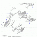 SPORTSMAN 570 TOURING EPS EU 3PC (A21SDE57K4) Suspension, rear control arms - a21sde57k4 (c10225...