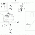 SPORTSMAN 110 Body, fuel tank and hoses - a20yaf11b5  /  n5 (a00...