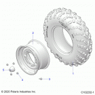 SPORTSMAN 570 TOURING (A21SDA57A5) Wheels, front tire - a21sda57a5 (c102232-1)