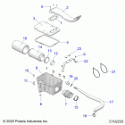 SPORTSMAN 570 X2 Engine, air intake system - a20swe57a1  /  3a1 (c1...