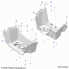 SPORTSMAN 450 HO EPS (A21SEE50A1/A5/CA1/CA5) Body, footwells - a21see50a1  /  a5  /  ca1  /  ca...