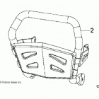 OUTLAW 110 Chassis, bumper - a20yak11b7  /  b6  /  n7  /  n6 ...