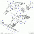 SPORTSMAN 570 TOURING EPS EU 3PC (A21SDE57K4) Suspension, rear control arm mounting - a21sde57k4...