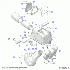 SPORTSMAN 850 HIGH LIFTER Engine, air intake - a20sxn85a8  /  ca8 (c102212-6...