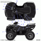 SPORTSMAN 570 TRAIL PACKAGE (A21SEZ57AM/AN/BM/BN) Body, decals - a21sez57am  /  an  /  bm  /  bn (90...