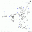 OUTLAW 70 (A21HBB07A3/A7/B3/B7) Steering, handlebars - a21hbb07a3  /  a7  /  b3  /...