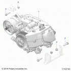OUTLAW 70 (A21HBB07A3/A7/B3/B7) Engine, engine and transmssion mounting - a21hbb07...