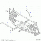SCRAMBLER 850 48 Chassis, main frame - a20sva85a3 (c101984)