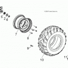 SPORTSMAN 110 Wheels, front - a20yaf11b5  /  n5 (49atvwheelfrt07...