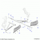 SPORTSMAN 570 TOURING EPS EU 3PC (A21SDE57K4) Suspension, a-arm and strut mounting - a21sde57k4 ...