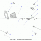SPORTSMAN 570 6X6 (A21S6E57A1/3A1) Electrical, switches, sensors and ecm - a21s6e57a1...
