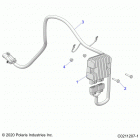 SPORTSMAN TOURING XP 1000 48 Electrical, voltage regulator and mounting - a21sy...
