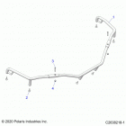 SPORTSMAN 450 HO EPS (A21SEE50A1/A5/CA1/CA5) Body, front rack extenders - a21see50a1  /  a5  / ...