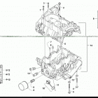 WILDCAT TRAIL BLACK [U2019W5T4CUSP] Crankcase assembly [300033]