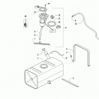 PROWLER 500 RED [U2019PAK4CUSR] Gas tank assembly [302848]