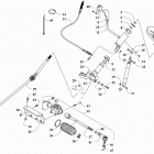 PROWLER PRO GREEN [U2019M1V4CUSG] Steering and shift assembly [302921]
