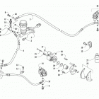 PROWLER 500 RED [U2019PAK4CUSR] Hydraulic brake assembly [303434]