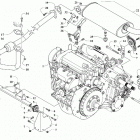 CUV82 EPS CA YELLOW [U2020M4V2PCAA] Engine and exhaust assembly [302890]