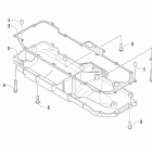 ZR 9000 LTD 137 iACT GREEN [S2019ZXXQSUSG] Oil pan assembly [104550]
