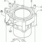 PROWLER 500 RED [U2019PAK4CUSR] Cylinder assembly [303053]