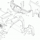 CUSHMAN HAULER 4X4 EPS CA DYNAMIC CHARCOAL [U2020C2V2PCAL] Front body assembly [303662]