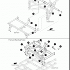 STAMPEDE 4 Rear seat frame