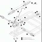 STAMPEDE Front drive gearcaseaxles