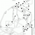 STAMPEDE 4 Rops - extended cab weldment