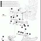 STAMPEDE Rear control arm assembly