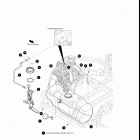 STAMPEDE 4 9 gallon fuel tank assembly