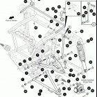 STAMPEDE Front control arm assembly
