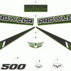 PROWLER 500 GREEN [U2019PAK4CUSG] Decals [303443]