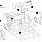 STAMPEDE 4 Exhaust - seat heat shield
