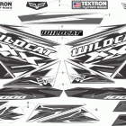 WILDCAT XX XT EPS CA WHITE/CHARCOAL [U2019RGX1PCAW] Decals [303393]