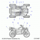 SCRAMBLER 1000XP 55 Body, decals - a20sge95ak (c101487)