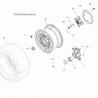 SCRAMBLER 850 48 Wheels, rear and hub - a20sva85a3 (49atvwheelrear1...