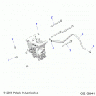 SPORTSMAN XP 1000 48 Drive train, gearcase mounting, rear - a20sxe95kl ...